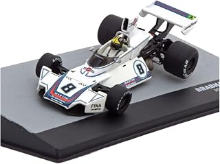 Metal Toy Vehicle 1/43 BT44B #8 Brazilian Championship Car F1 1975 Racing Alloy Models Collection Scale Vehicles
