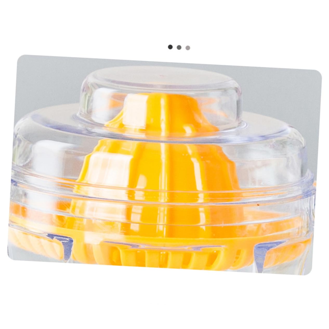 PRETYZOOM Manual Lemon Squeezer Hand Press Fruit Juicer for Kitchen Plastic Mini Juicer Machine