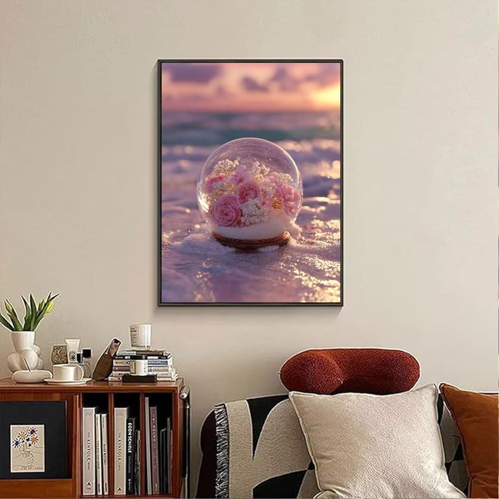 Pyłek Kolor Diament Malarstwo Zestawy Dla Dorosłych, 5D Wiertła Okrągłe Diamenty Malarstwo Dzieci Malarstwo, Diamant Sztuka Haft Cross Stitch Obrazy, Mozaika Sztuka Do Dekoracji Ściany 70x90cm HJ8-614