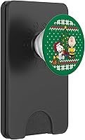 Vista 7 de Peanuts Snoopy Holiday Presents PopSockets - Agarre y soporte para teléfonos y tabletas