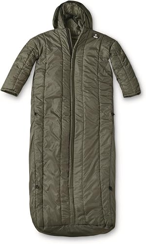 Miniatura 4 de Guide Gear Saco de dormir con brazos para adultos para clima frío, caza, camping, accesorios de senderismo