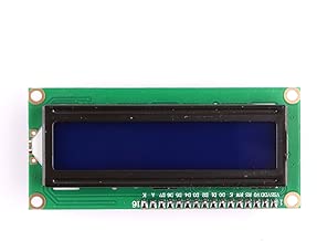 YIFAN LCD Module 16X2, 1Pcs IIC/I2C/TWI 1602A LCD Module Blue Blacklight Display for Arduino Uno R3 Mega 2560 - coolthings.us