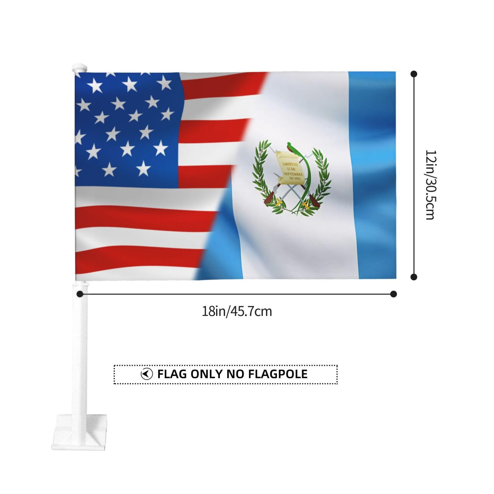 AZ FLAG Gagliardetto Egitto 15x10cm con Ventosa - BANDIERINA per Auto EGIZIANA 10 x 15 cm