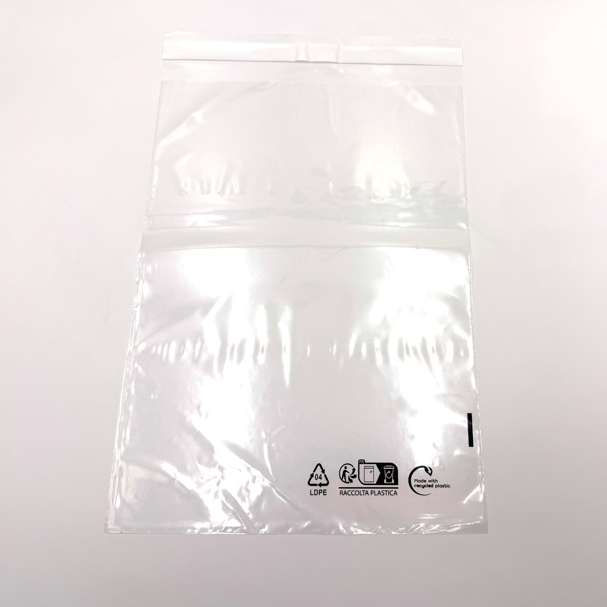 transparente Folienversandtaschen für Infoschreiben, Gutscheine, Werbebroschüren & Co – 1000 Stück selbstklebende Adhäsionsverschlussbeutel mit den Maßen 310 x 225 mm (DIN C4)