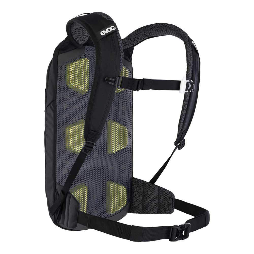 EVOC STAGE 6, Backpack (verstellbare Schultergurte durch BRACE LINK, AIR FLOW CONTACT SYSTEM, wählbar mit Trinkblase oder ohne, inkl. Werkzeugfach, One Size)