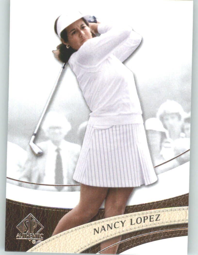 2014 SP Authentic Golf #43 Nancy Lopez - Legend - LPGA Tour Golfer (Sports Trading Cards)