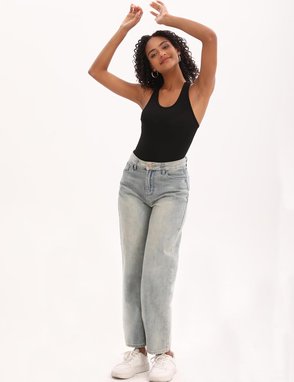 BQTQ 5 Pack Racerback Tank Tops for Women Sleeveless Workout Tank Top Ladies Undershirts Slim Fit Tanks Tops - Image 6