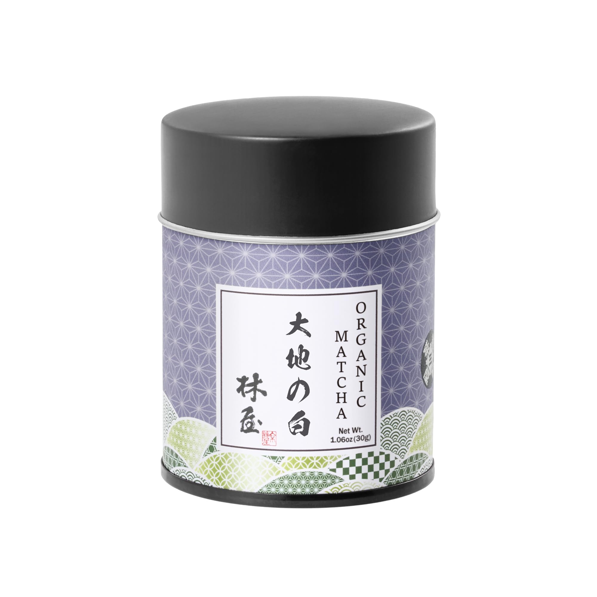 HAYASHIYA Organic Matcha Powder - Daichi - Ceremonial Grade, Authentic Japanese Matcha Green Tea Powder (30g / 1.06oz)