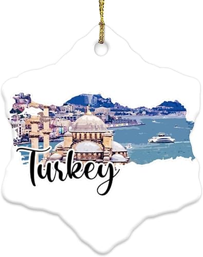 Miniatura 9 de Adornos de Navidad 2023 Tailandia Adornos de Navidad Tema de Viaje Histórico Arquitectónico Atracciones Ornamento Recuerdo Contemporáneo Europeo