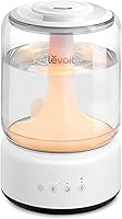 Vista 9 de LEVOIT Humidificadores inteligentes de llenado superior de niebla fría para dormitorio con sensor, ajuste automático de humedad, aplicación