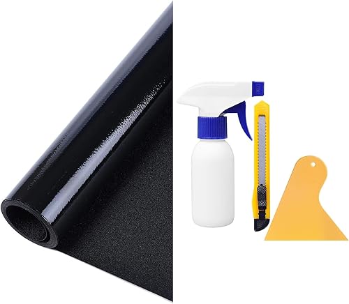 rabbitgoo rabbitgoo - Película opaca para ventana de 17.5 x 78.7 pulgadas, kit de tintado de ventana de rabbitgoo