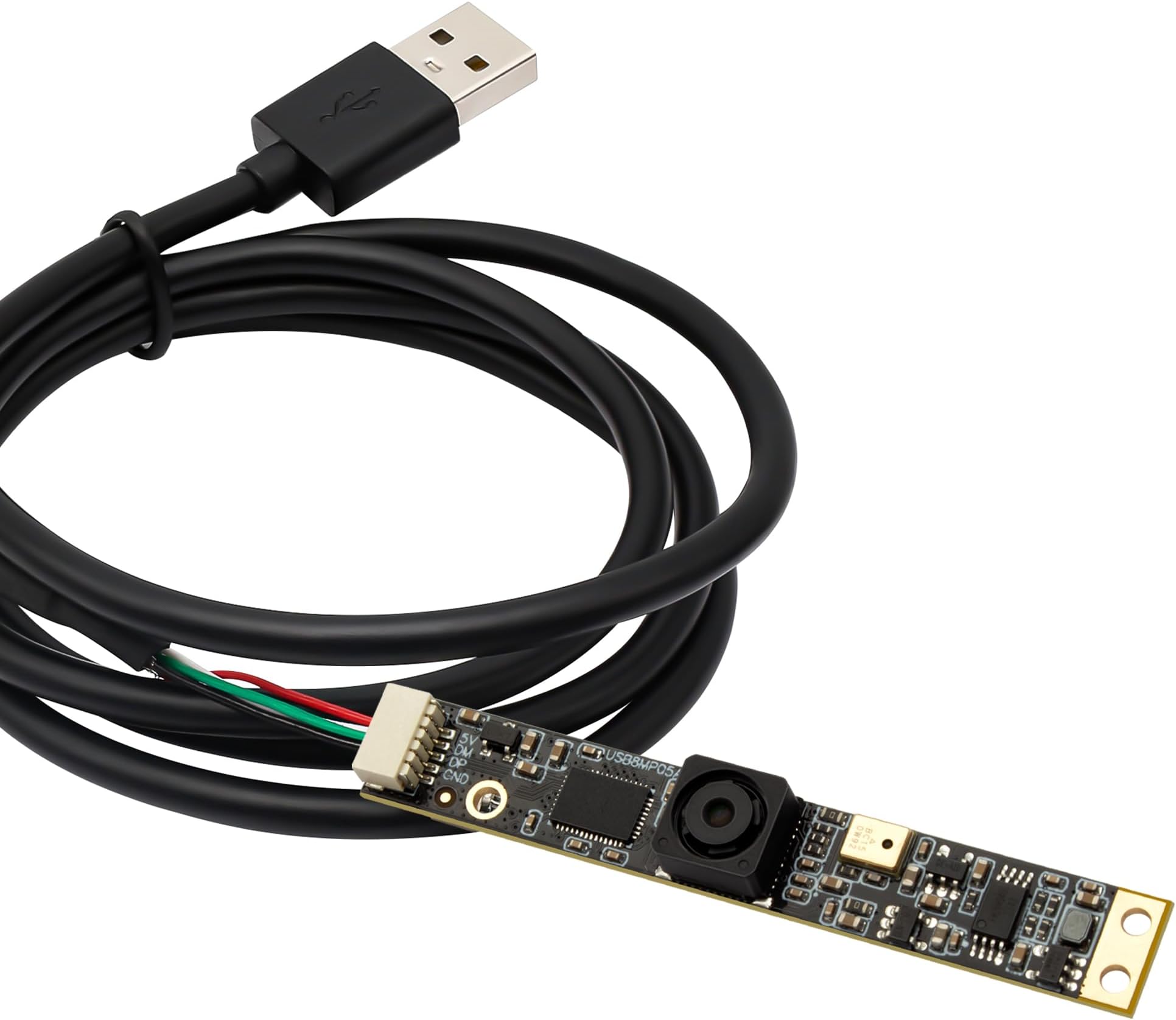 SVPRO 8MP USB Camera Module with Microphone for Computer Laptop,Fixed Focus UVC Lightburn Camera Micro Embedded Webcam Board for Windows,Linux,Android,Mac OS
