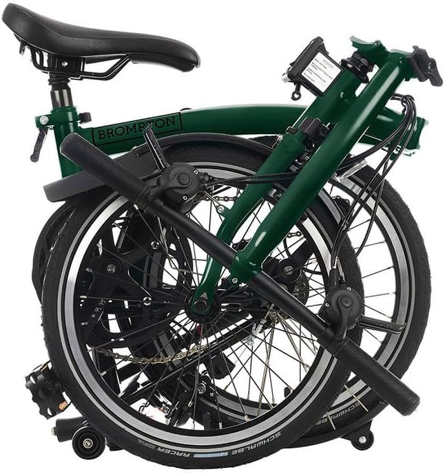 Brompton Folding Commuter Bike C Line 6-Speed | Compact, Lightweight, Urban Bike for Adults