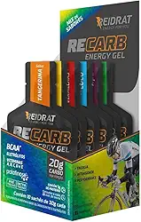 Reidrat Recarb Energy Gel - 10 Sachês De 30G Mix De Sabores -