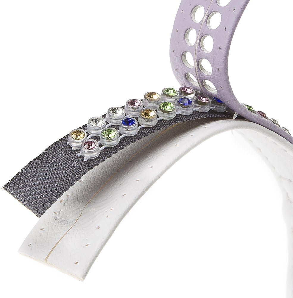 Ferplast Lux C15/28 Dog Collar, 28 cm - 15 mm, Lilac