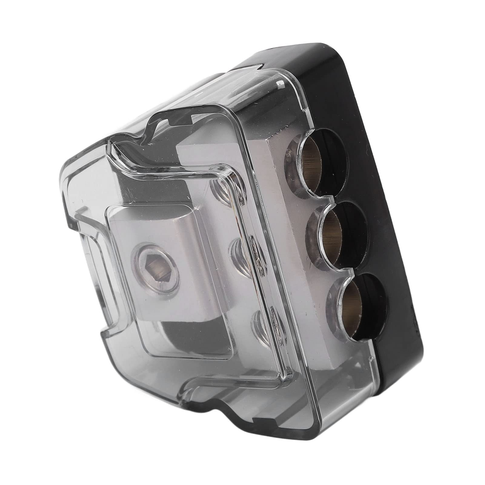 Blocco Distribuzione Alimentazione 1 A 3 Per Auto - Portafusibili In Lega Di Zinco Per Impianti Audio - Foto 3