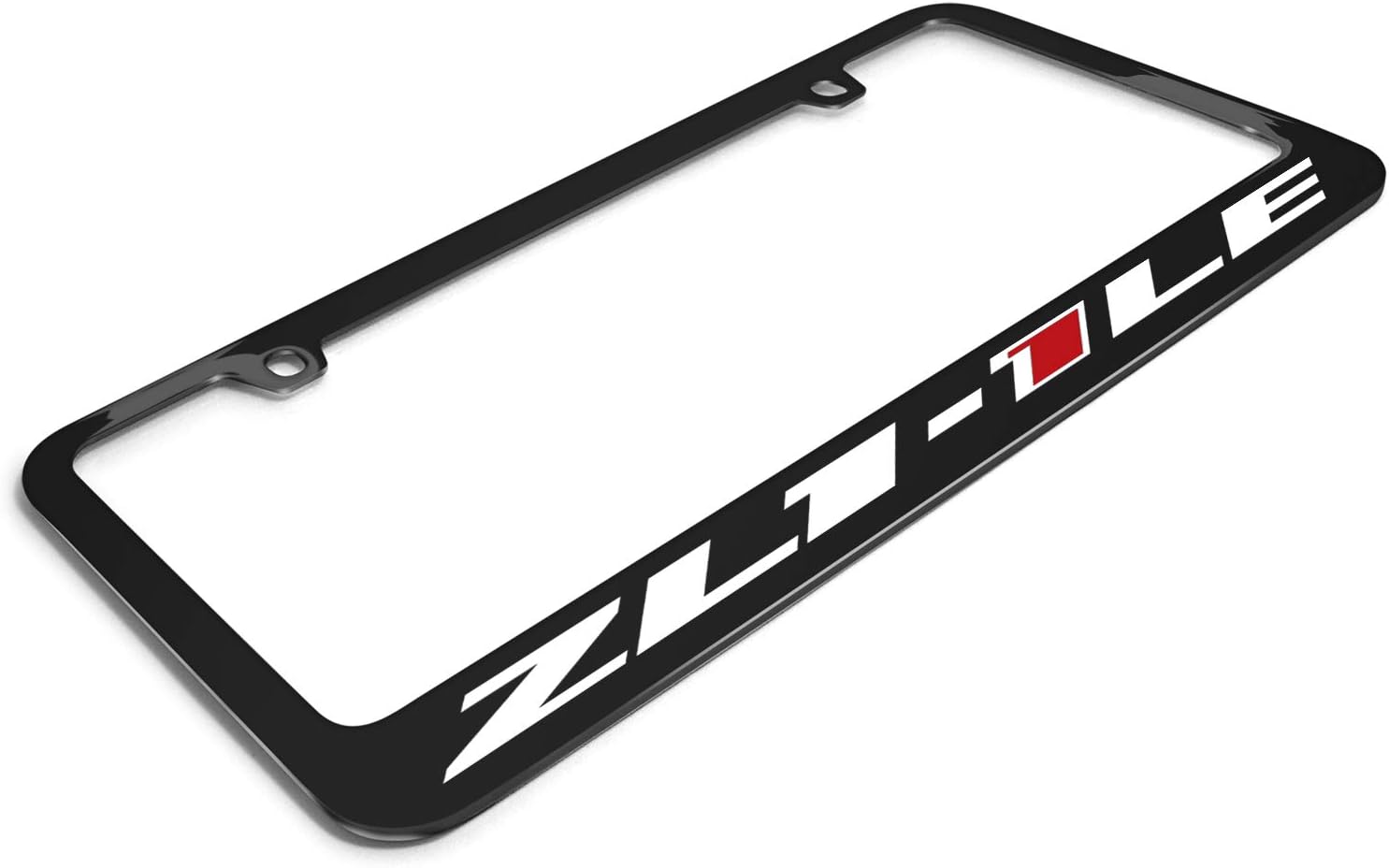 iPick Image Made for Chevrolet Camaro ZL1-1LE Black Metal License Plate Frame