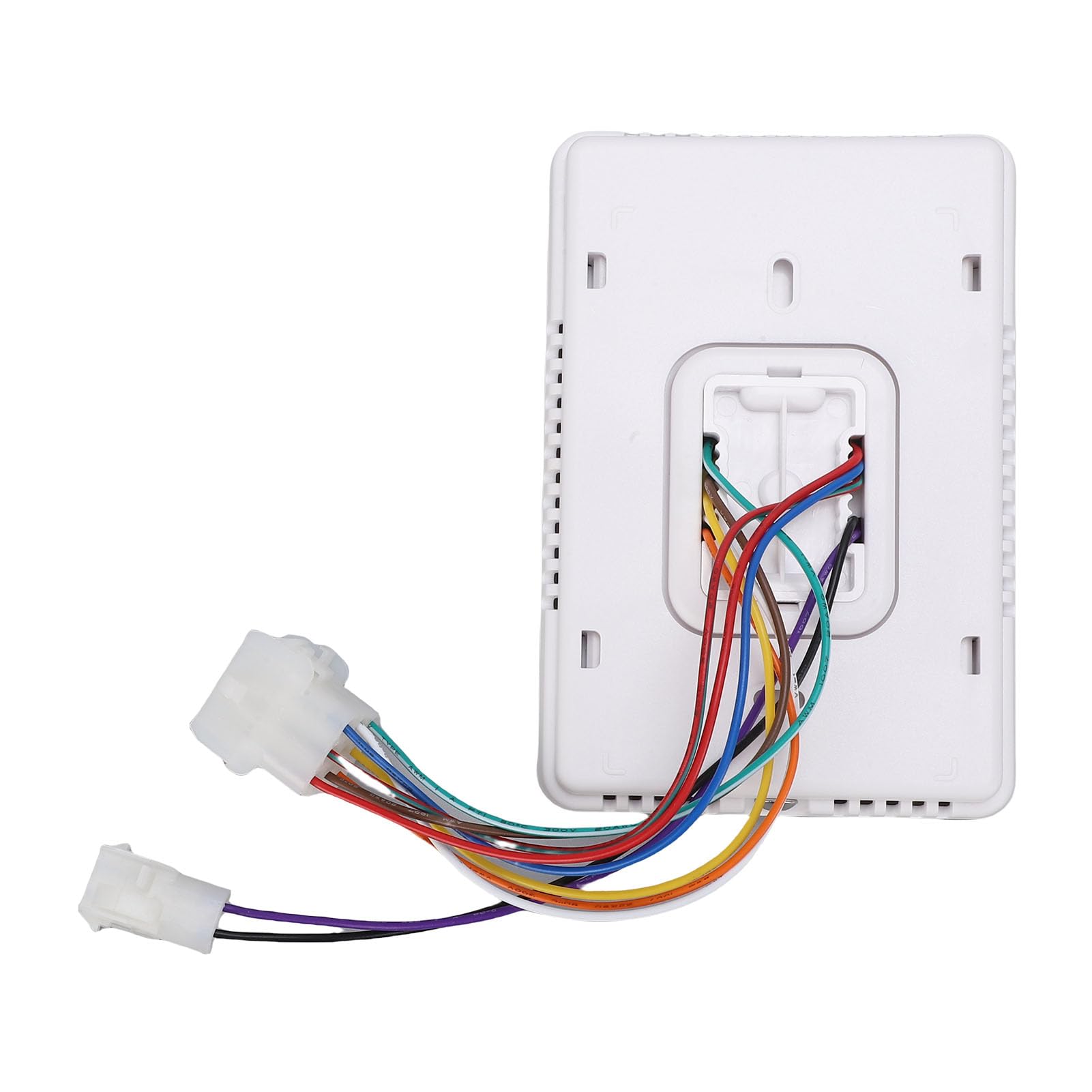Aramox RV Digital Thermostat, 12V Montowany na ścianie Regulator Temperatury Grzania i Chłodzenia Zamiennik dla Serii Mach (WHITE)