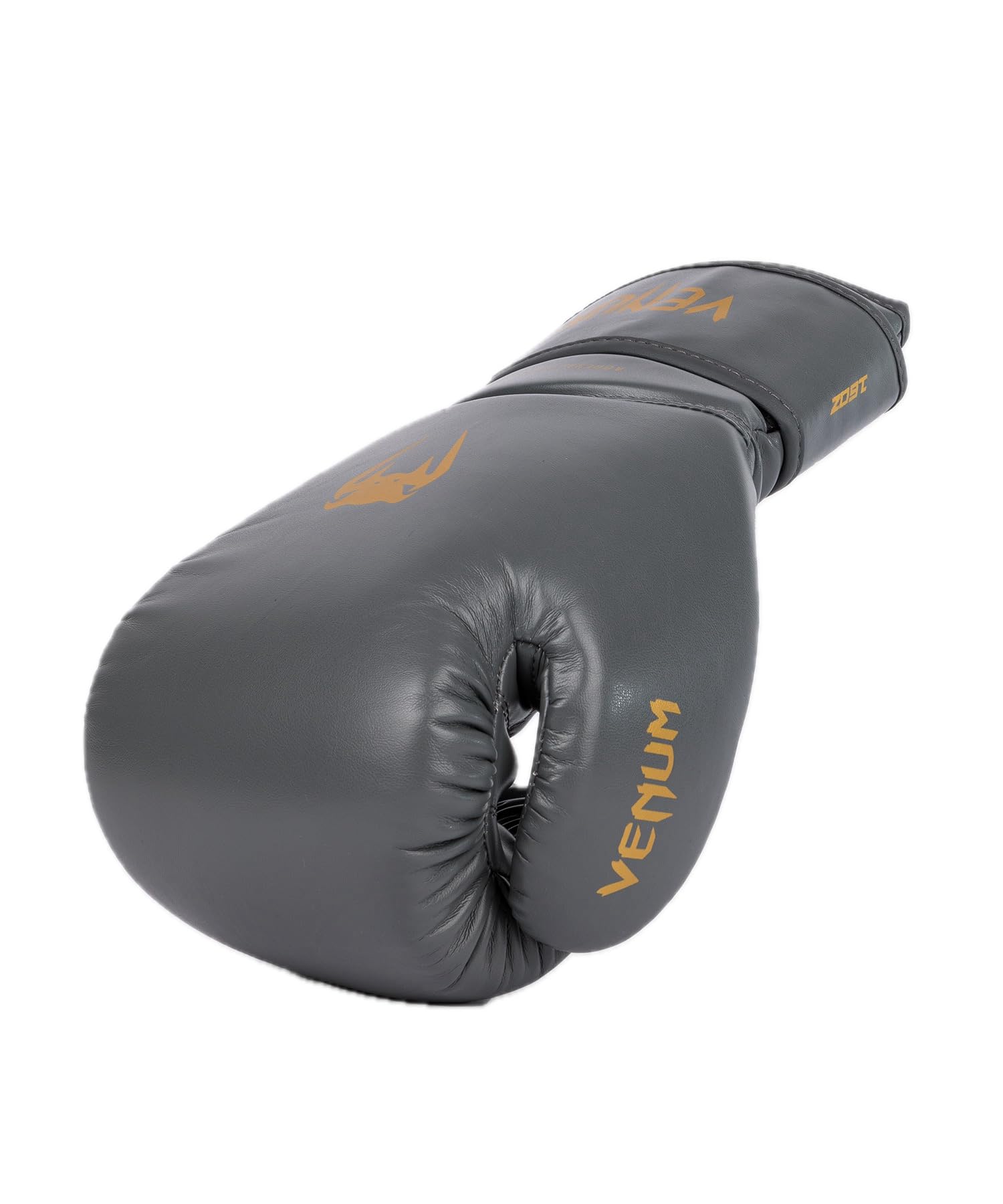 Venum, Contender 1.5 Boxing Gloves, Unisex Adult, 12 Oz, Grey/Gold - Image 2
