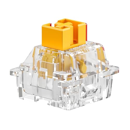 Glorious Panda Tactile Hall-Effect Magnetic Switches (36-Pack), Pre-Lubed, HE Hot-Swap Compatible, Mechanical Keyboard Switch Set - Panda (Tactile) - Standard