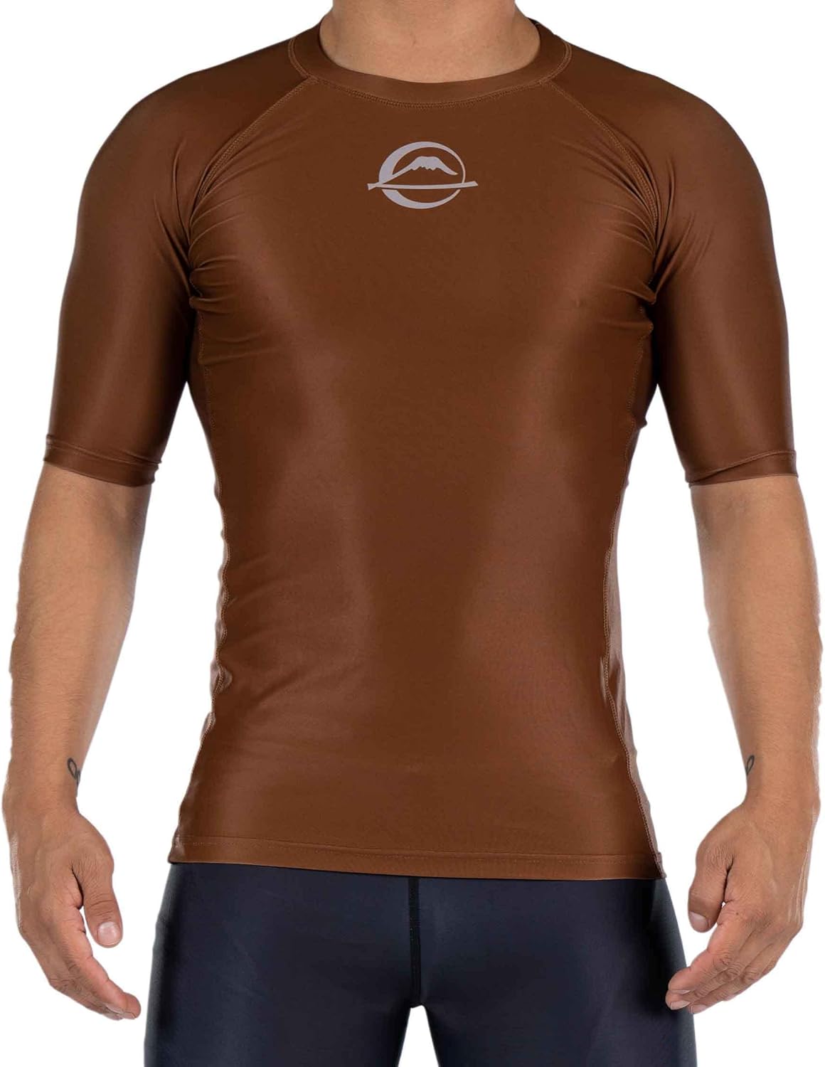 FUJI Baseline Ranked Long Sleeve Jiu Jitsu Rashguard, BJJ Rashguard for Men and Women