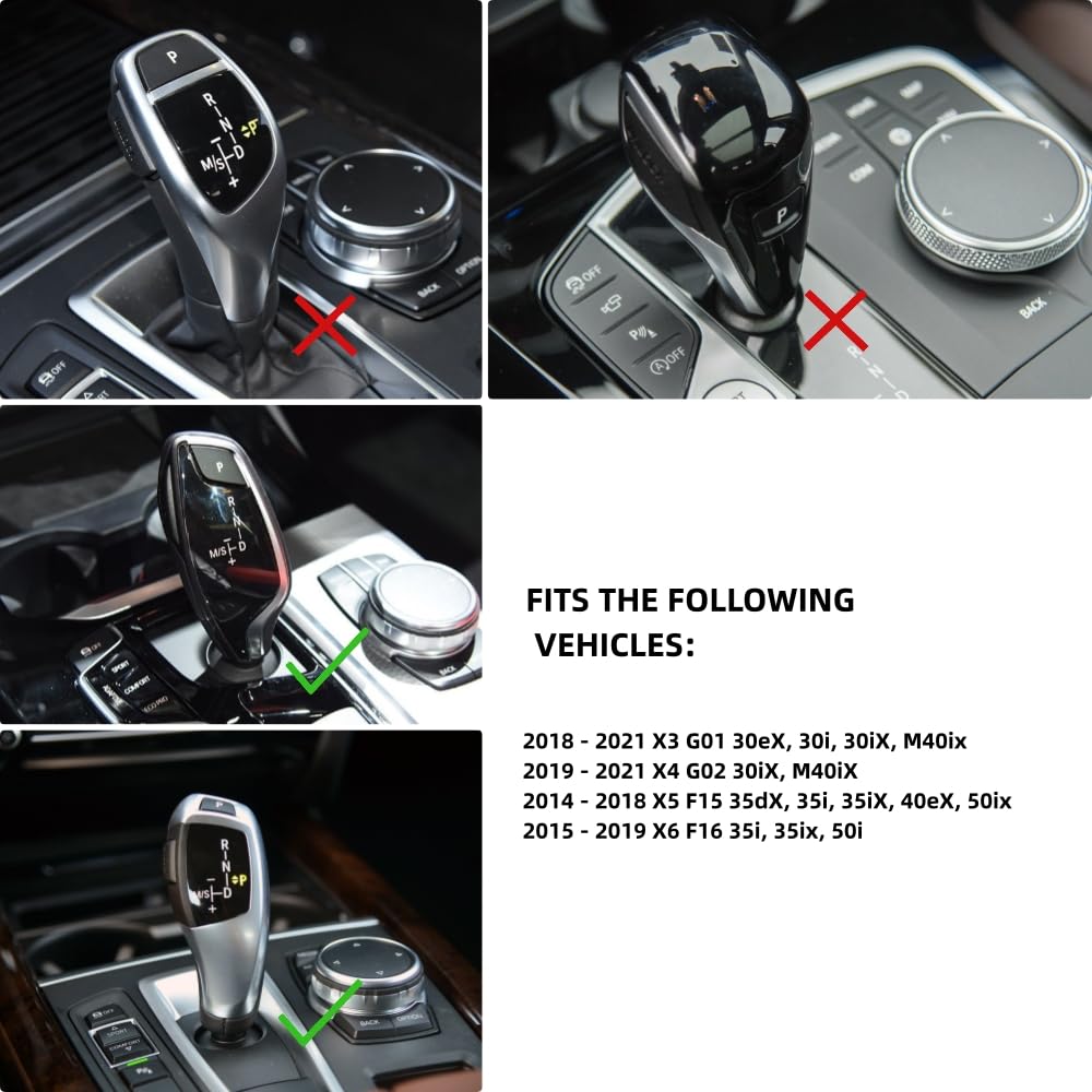 Amazon.com: QUIXNOVA Crystal Shift Knob Gear Selector LED Color