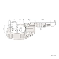 Vista 4 de Mitutoyo - Micrómetro digital