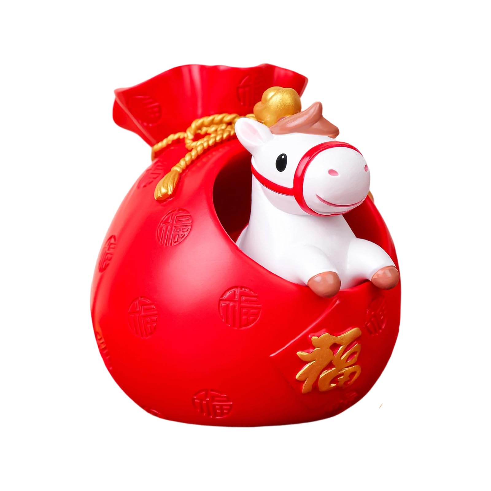 Snorvixre Zodiacs Horse Statues Zodiacs Horse Figurine Sculptures Home Decors Table Ornament Collectible Figurines Gift Women Men Animal Statue Sculpture