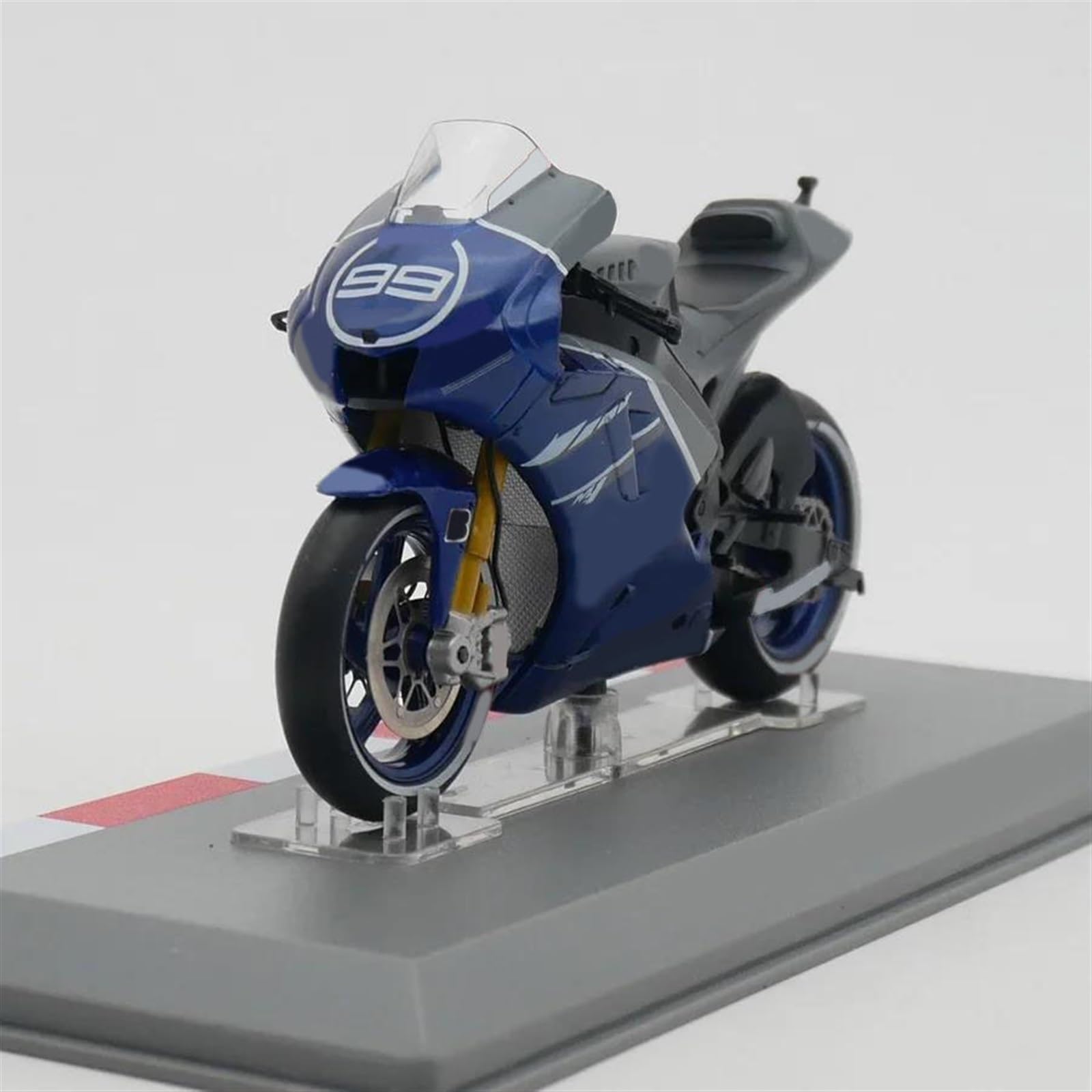 SEYXF Motorbike Toy for Y-AMAHA YZR-M1 2012 1/18 Motorcycle Model Diecast Metal Motorbike Collectibles