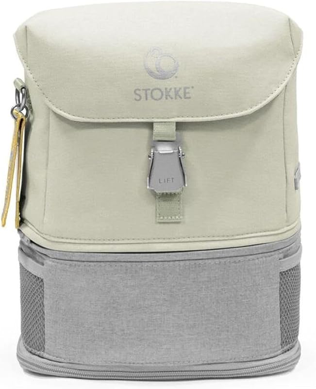 JetKids BackPack, Sea Green - Expandable Design for Kids 2-7 Years Old - Easy-to-Clean, Water Repellent Fabric - Includes Pull-Out Seat Pad, Name Tag & Detachable Captain Stripes