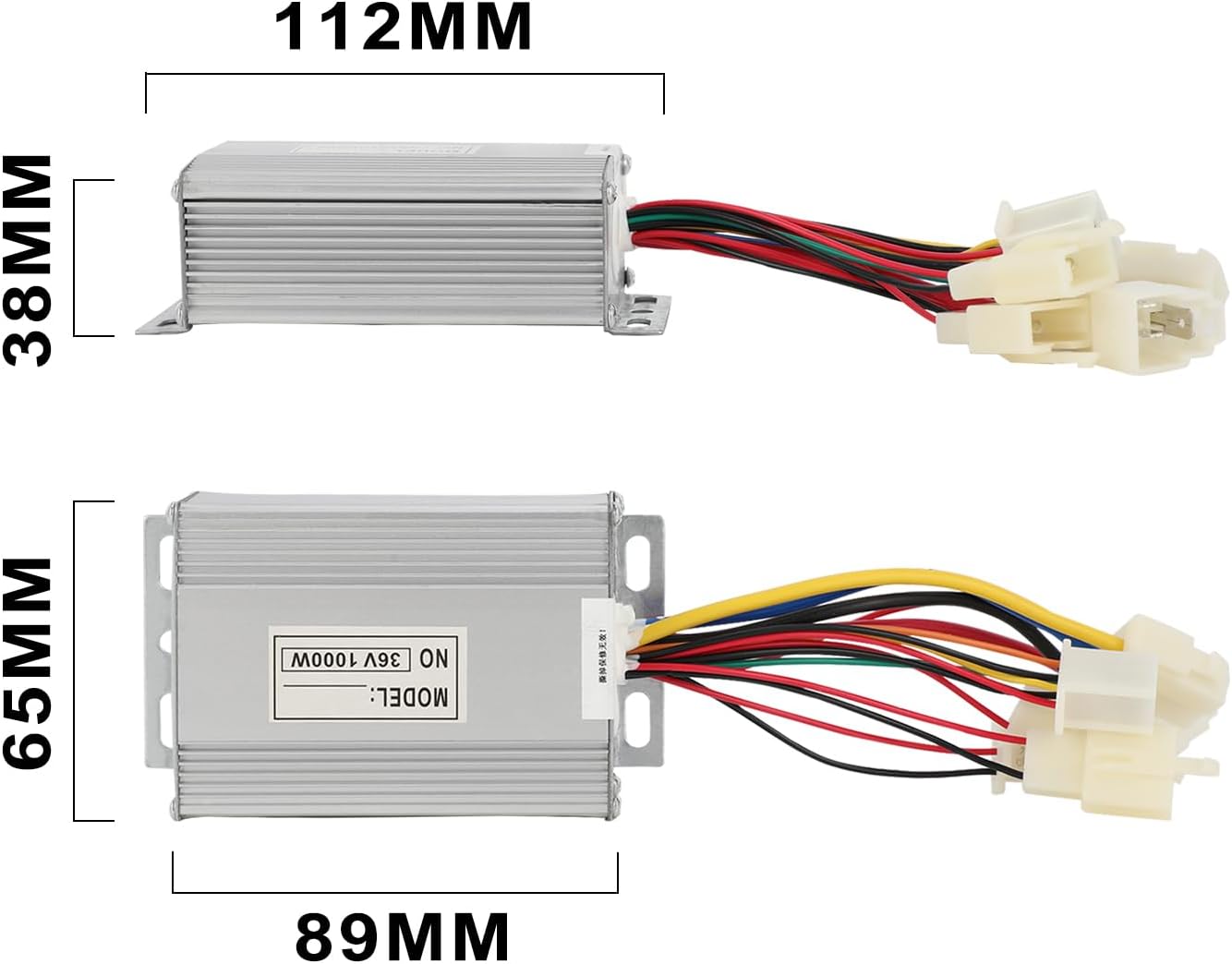 36V Controller + Throttle + Grips Speed Control Module for MX650 MX500 SX500 MX 650 500 RSF650 Electric Dirt Bike Black