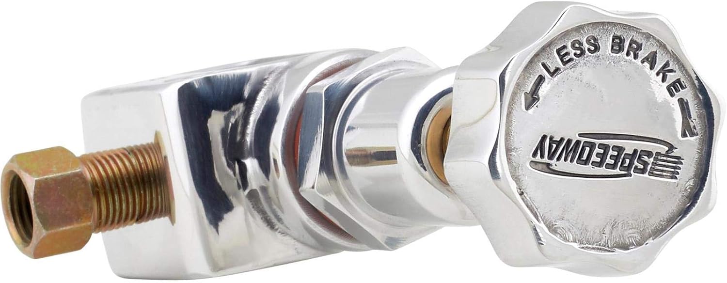 Polished Adjustable Brake Proportioning Valve