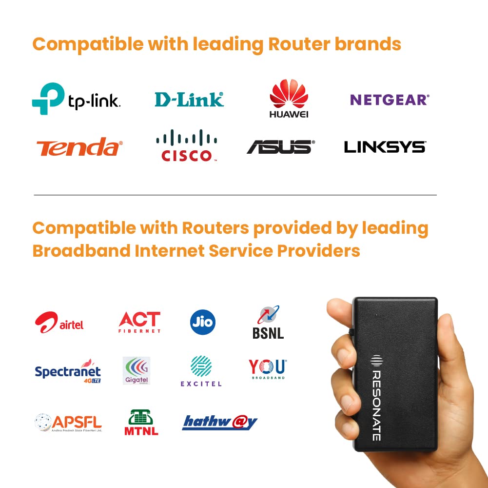 Buy RESONATE RouterUPS CRU9V, UPS for WiFi Router | Up to 4 Hours Power ...