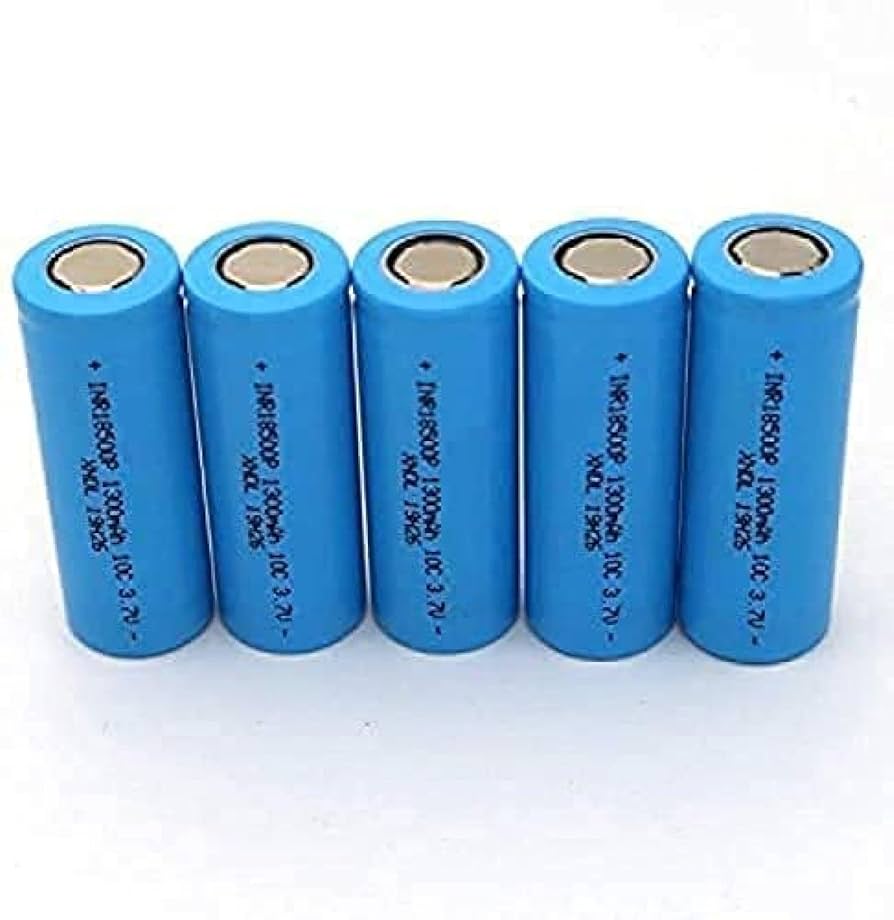 Aa Rechargeable Battery18500 Lithium Battery 1300mah Power