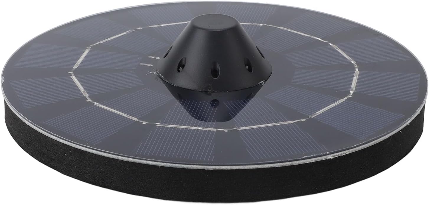 Solar Floating Pond Aerator 2.5W Automatic Power Off Floating Solar Powered Pump 6V for Outdoor Back the Panel This Floating Aerator Automatically Solar Floating Pond