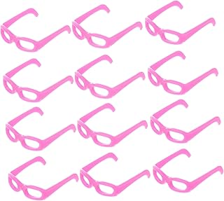 Toyvian 50 Pçs Mini Óculos Óculos De Animal De Estimação Boneca Óculos De Plástico Óculos De Sol Minúsculos Óculos De Boneca De Plástico Boneca De Vidro De Refrigeração Mini Óculos Para