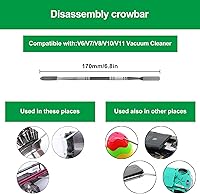 Vista 6 de Juego de destornilladores compatible con aspiradora Dyson V6 V7 V8 V10 V11 V15, kit de limpieza del juego de destornilladores, mantenimiento