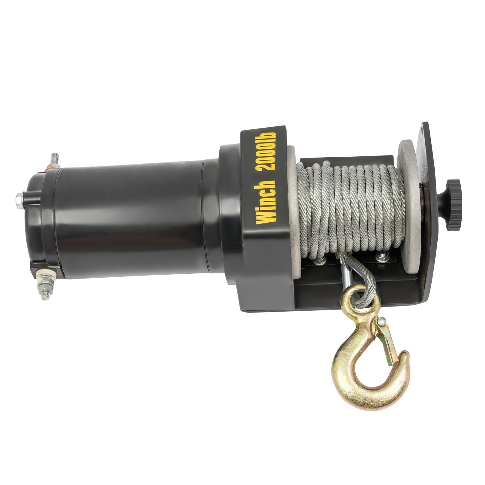 Elektrische Seilwinde DC 12 V – 0,4 KW, 900 Kg Horizontal, 200 Kg Vertikal, Mit Steuergerät