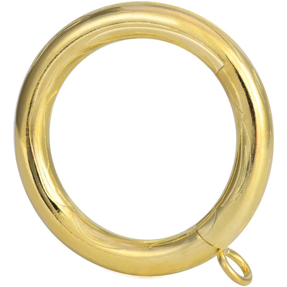 Extra Thick Metal Carved Curtain Rings - 0.35