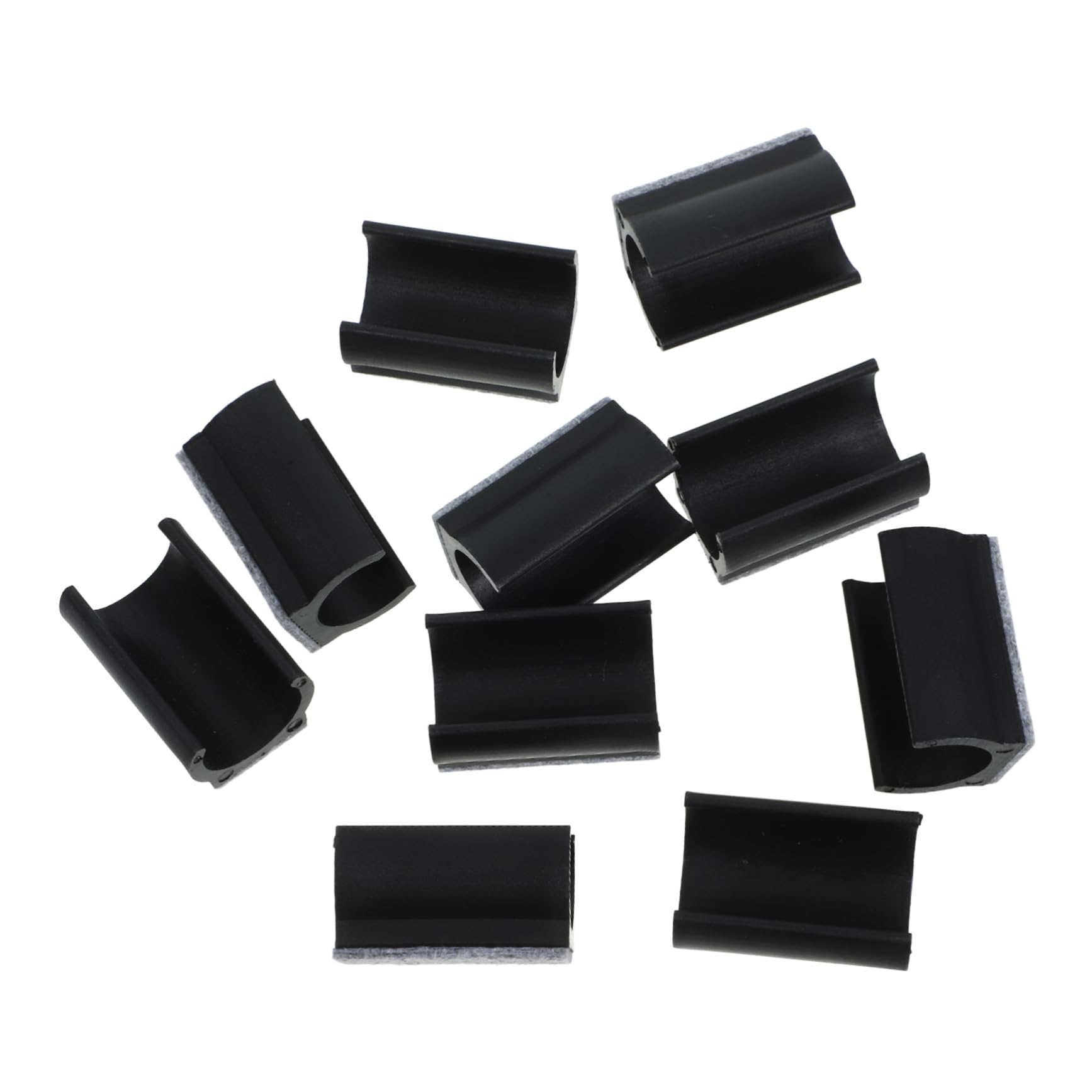 VILLCASE De Piso para De Muebles Pata De Silla con Almohadilla De Fieltro Tapones De Fieltro Sillas Cubiertas Almohadillas De Fieltro Largo Sintió 10 Piezas X 4