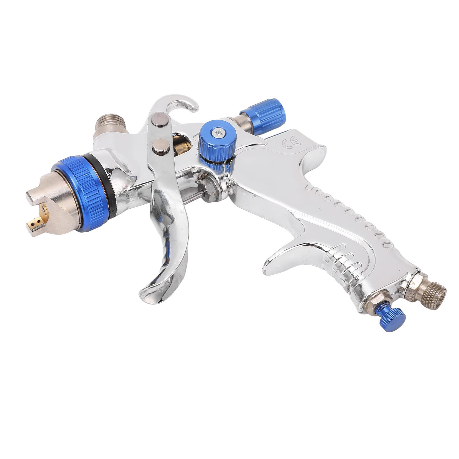 Chrees Kit Pistola a Spruzzo a gravità Altamente Durevole per un Trasferimento Efficiente del Materiale, Atomizzazione Uniforme, Spruzzatura Professionale della Finitura, Ideale per la Verniciatura