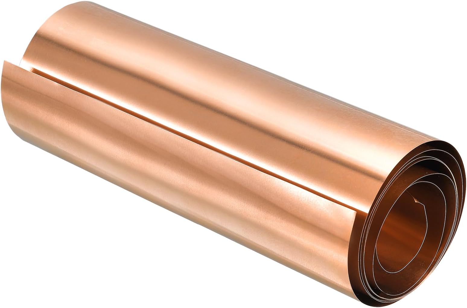 uxcell Copper Sheet Roll, Metal Foil Plate 1000mm x 150mm x 0.2mm