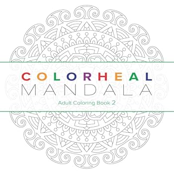 Paperback Colorheal Mandala: Adult Coloring Book