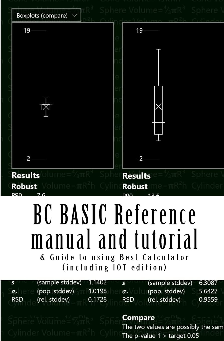 BC BASIC Reference manual and tutorial