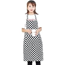 Unisex Kitchen Aprons Men Neck Tie Chef Bib Bistro Server Work Apron