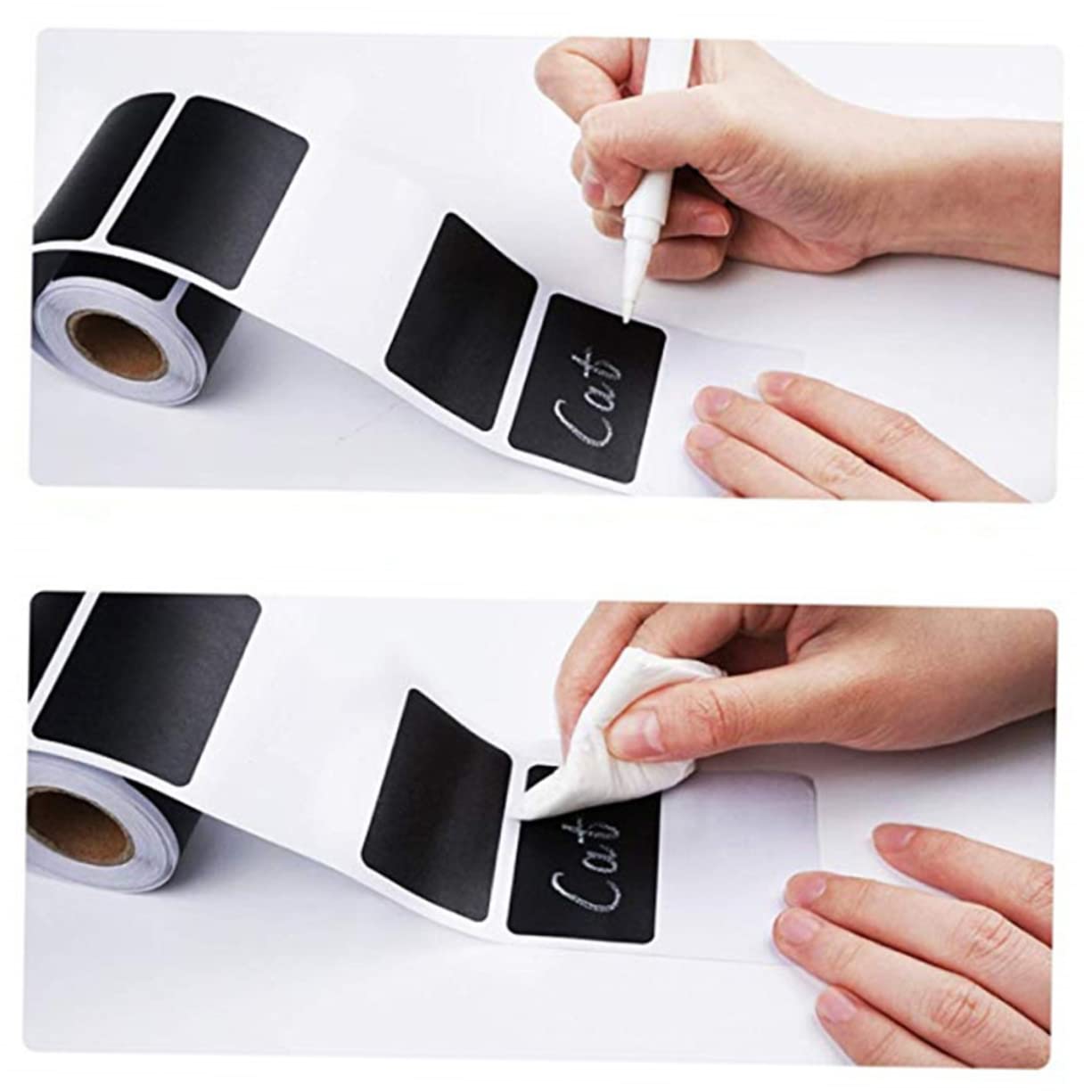 900pezzi Etichette Adesive Per Lavagna Stickers Scrivibili Impermeabili Per Cucina e Organizzazione Casa Facili Da Rimuovere e Riutilizzare Pratico Per Etichettatura e Decorazione