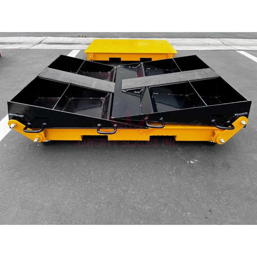 Liberty LS-928-4-HD-100k Industrial Weigh Pad System for Truck & Axle Weighing with The Capacity 100,000 lbs