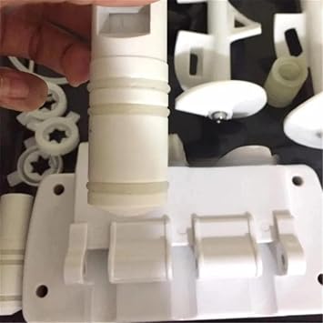 Ice Cream Machine Kit of Small Seal Rings O-Ring Gaskets H-Shaped Sealing Ring Accessories, Compatible for BQL Soft Serve Ice Cream Machines Spare Parts Ice Cream Maker Accessories