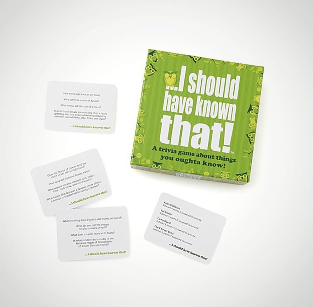 Mighty Games I should have known that. 21026 "About Things You Oughta Know. Trivia Card Game - Image 2