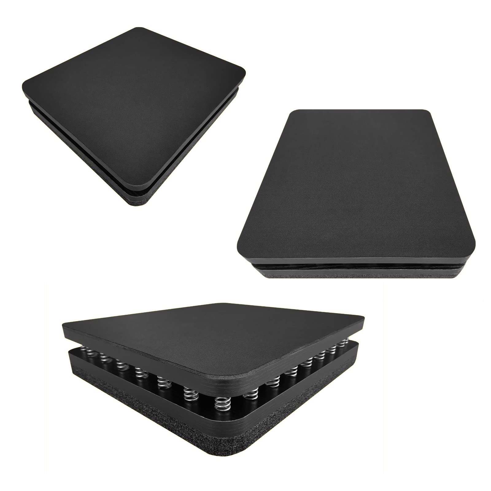 Supporto per altoparlanti Supporto audio Supporto for altoparlanti KTV Professional Audio Foot Nail Rack Stand Ground Ammortizzatore Bar Subwoofer Shock Absorbing Altoparlante Shock Pad Supporti per a